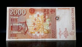 Billete 2000 pesetas 24 abril 1992