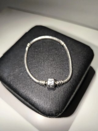 Lote 2 Pulseras Pandora Originales Plata