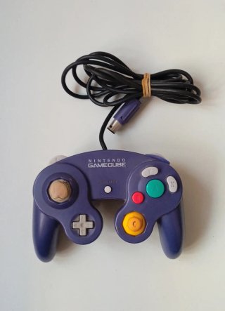 Mando Nintendo GameCube Morado.
