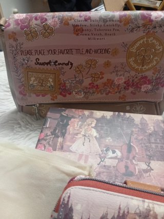 Bolso, cartera y paraguas Sweet Candy