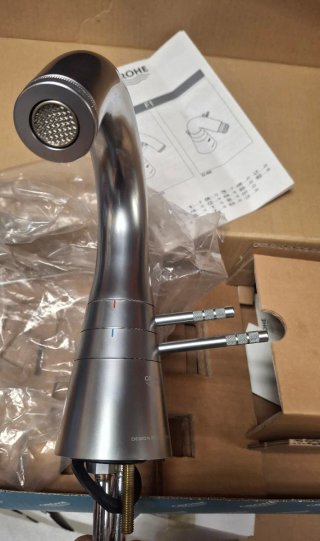 Grifo Monomando Grohe F1 Diseño FA Porsche 32464BK