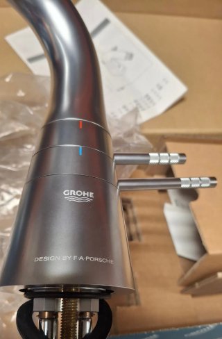 Grifo Monomando Grohe F1 Diseño FA Porsche 32464BK