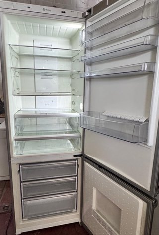 FRIGORÍFICO COMBI NO FROST EN INOX BALAY