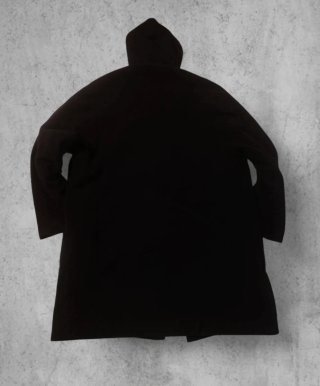 Abrigo largo negro Adolfo Domínguez talla 48-L/XL