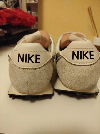 Nike Cortez Plata/Blanco Talla 42
