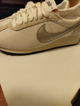 Nike Cortez Plata/Blanco Talla 42