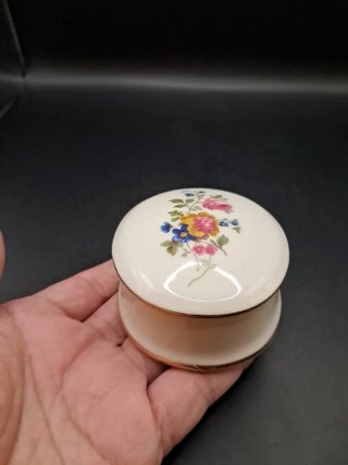 Joyero porcelana Portugués floral