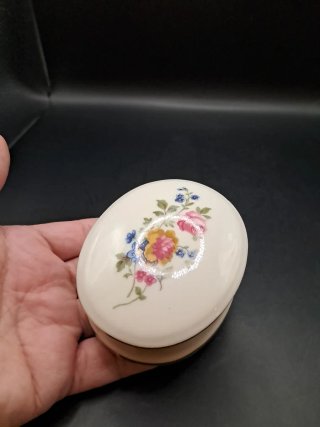 Joyero porcelana Portugués floral