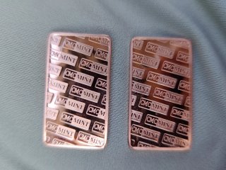 2 Monedas Cobre 1oz Bullion Arce Americano