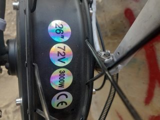 Bici Eléctrica 72V 3000W