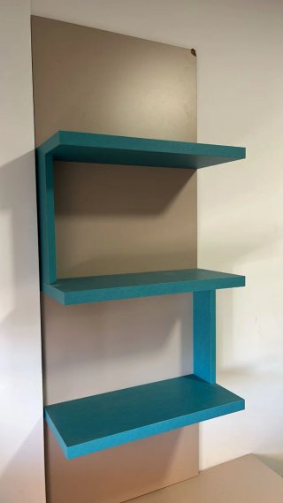 Scrivanie angolari con scaffale e cassettiera