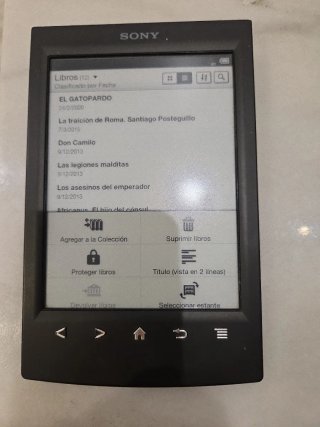 Sony PRS-T2 Lector de Libros Electrónicos Negro