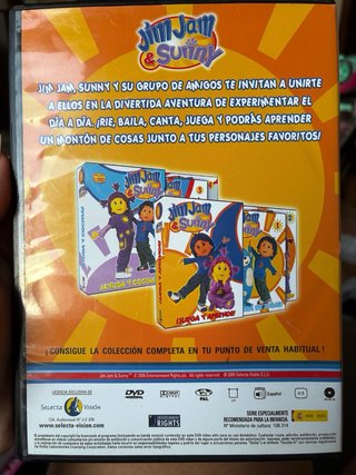 DVD Jim Jam & Sunny - Serie Infantil Clan TVE