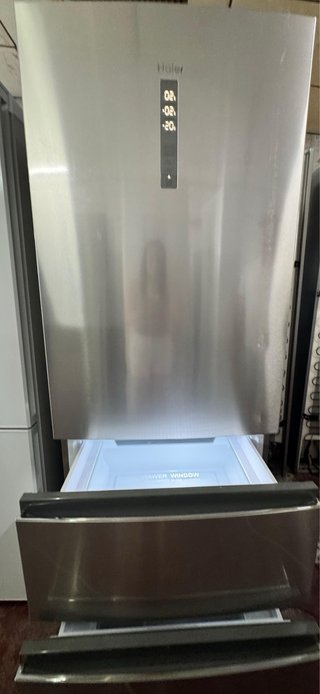 FRIGORÍFICO HAIER COMBI NO FROST EN INOX SEMINUEVO