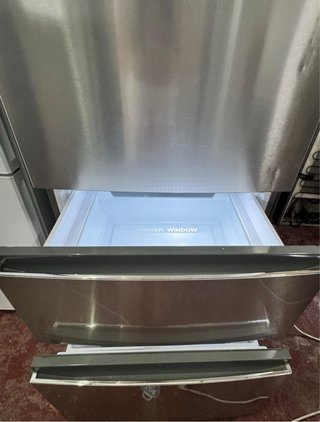 FRIGORÍFICO HAIER COMBI NO FROST EN INOX SEMINUEVO