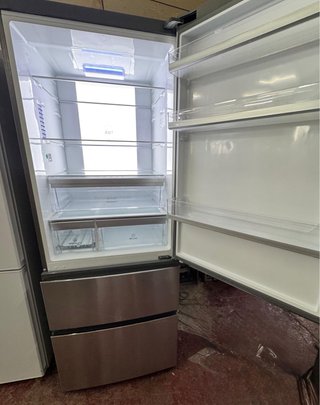 FRIGORÍFICO HAIER COMBI NO FROST EN INOX SEMINUEVO