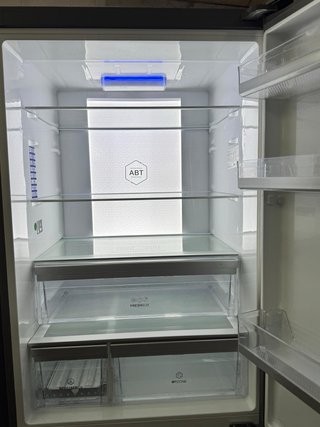 FRIGORÍFICO HAIER COMBI NO FROST EN INOX SEMINUEVO
