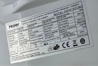 FRIGORÍFICO HAIER COMBI NO FROST EN INOX SEMINUEVO