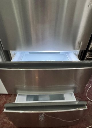 FRIGORÍFICO HAIER COMBI NO FROST EN INOX SEMINUEVO