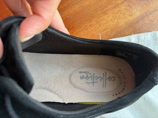 Zapatos Clarks Negros Talla 38