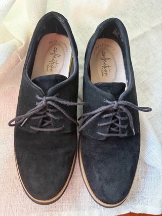Zapatos Clarks Negros Talla 38
