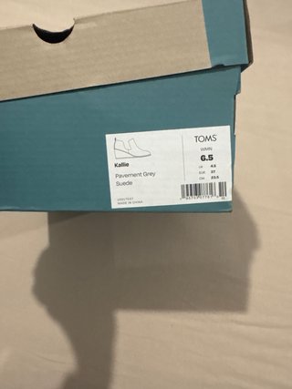 Botines Toms Marrones Cuña Cut Out