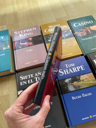 Lote de 8 libros de tapa dura