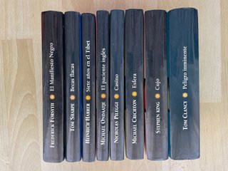Lote de 8 libros de tapa dura