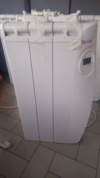 3 Radiadores Eléctricos Fácula Blancos
