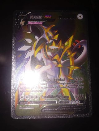 Carta Pokémon Arceus VMAX Gigantamax