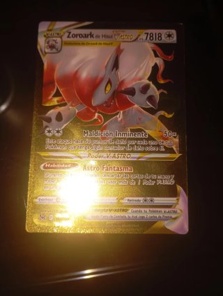 Carta Pokémon Zoroark de Hisui V ASTRO 7818
