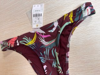 Braguita brasileña estampado floral talla S