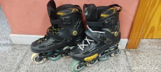 Patines en línea negros