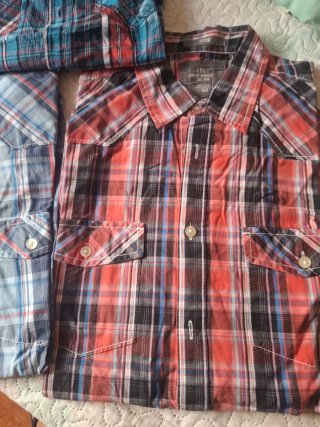 3 Camisas de Hombre a Cuadros