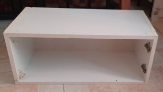 Mueble cascos de cocina blanco modular