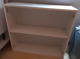 Mueble cascos de cocina blanco modular