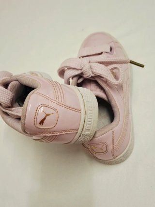 Zapatillas Puma Basket Hearst Patent Rosa T.37