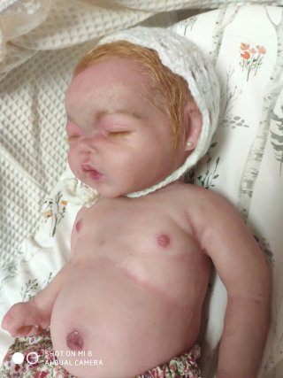 Muñeca Reborn Silicona 48cm 3.2kg