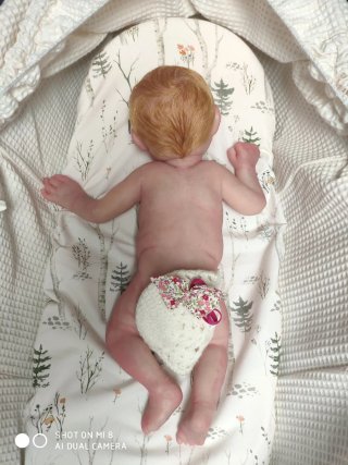 Muñeca Reborn Silicona 48cm 3.2kg