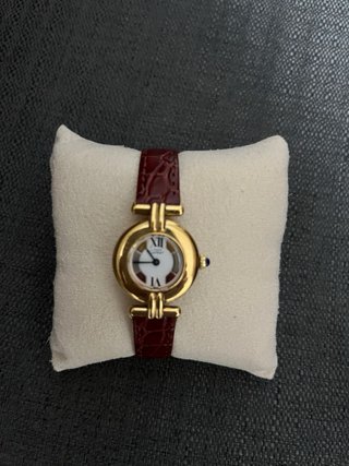 Reloj Cartier Must Vermeil Colisée