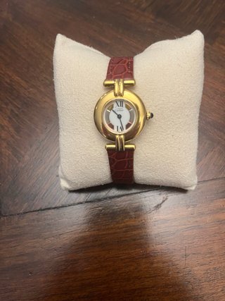 Reloj Cartier Must Vermeil Colisée