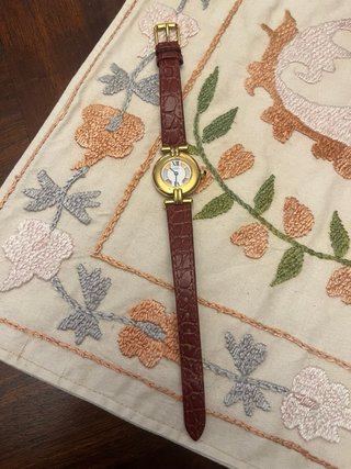 Reloj Cartier Must Vermeil Colisée