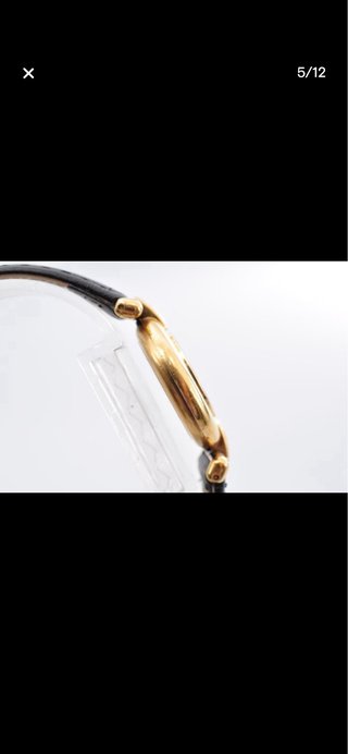 Reloj Cartier Must Vermeil Colisée
