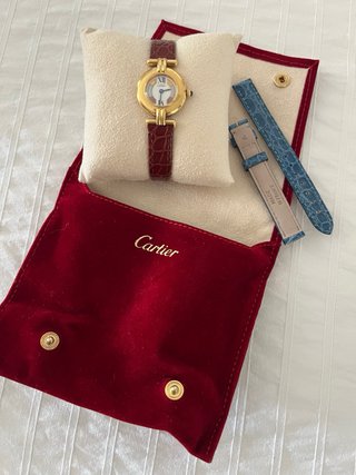 Reloj Cartier Must Vermeil Colisée
