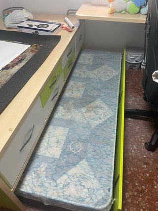 Cama nido de madera