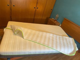 Cama articulada eléctrica 105cm + colchón