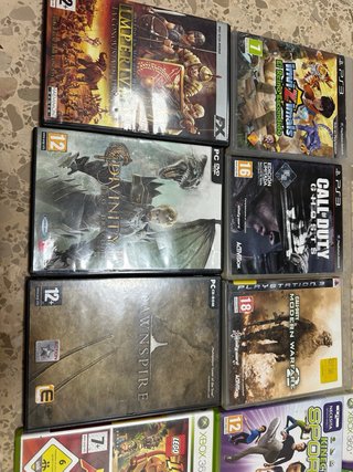 Lote Videojuegos PS3, Xbox 360, PSP y GBA i mas