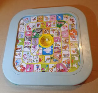 Juego de Parchís y oca. Dado automático