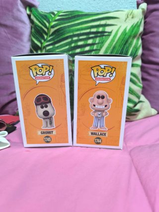 Funko Pop! Wallace & Gromit (Gromit y Wallace)