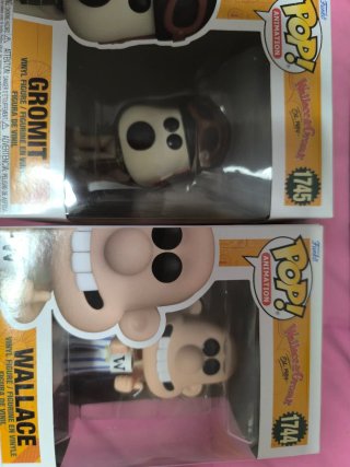 Funko Pop! Wallace & Gromit (Gromit y Wallace)
